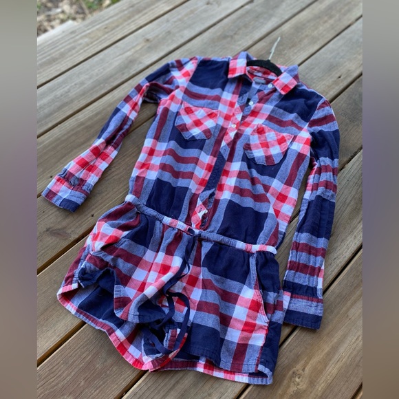 Aerie plaid romper - Picture 3 of 11